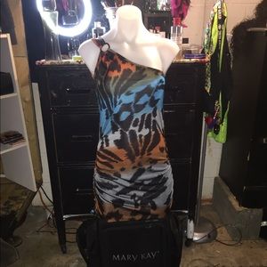 Animal print dress